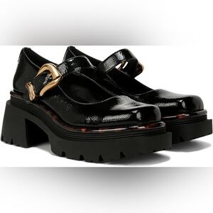 NWB Circus by Sam Edelman Nellie Black Patent Mary Janes